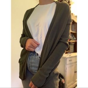 Olive Green Old Navy Cardigan